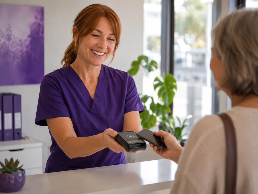 Clients pay online, however they prefer