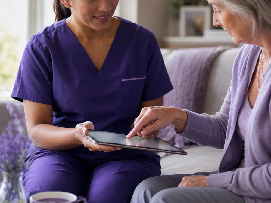 Electronic signatures, paperless visits