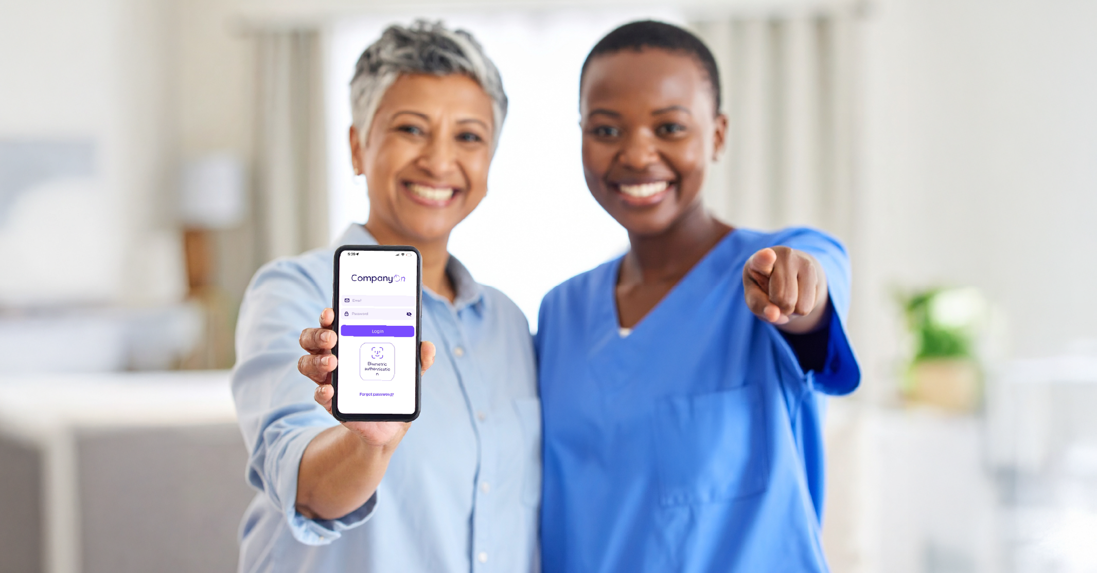 Modern physiotherapy clinic with two or three practitioners working with patients in separate areas