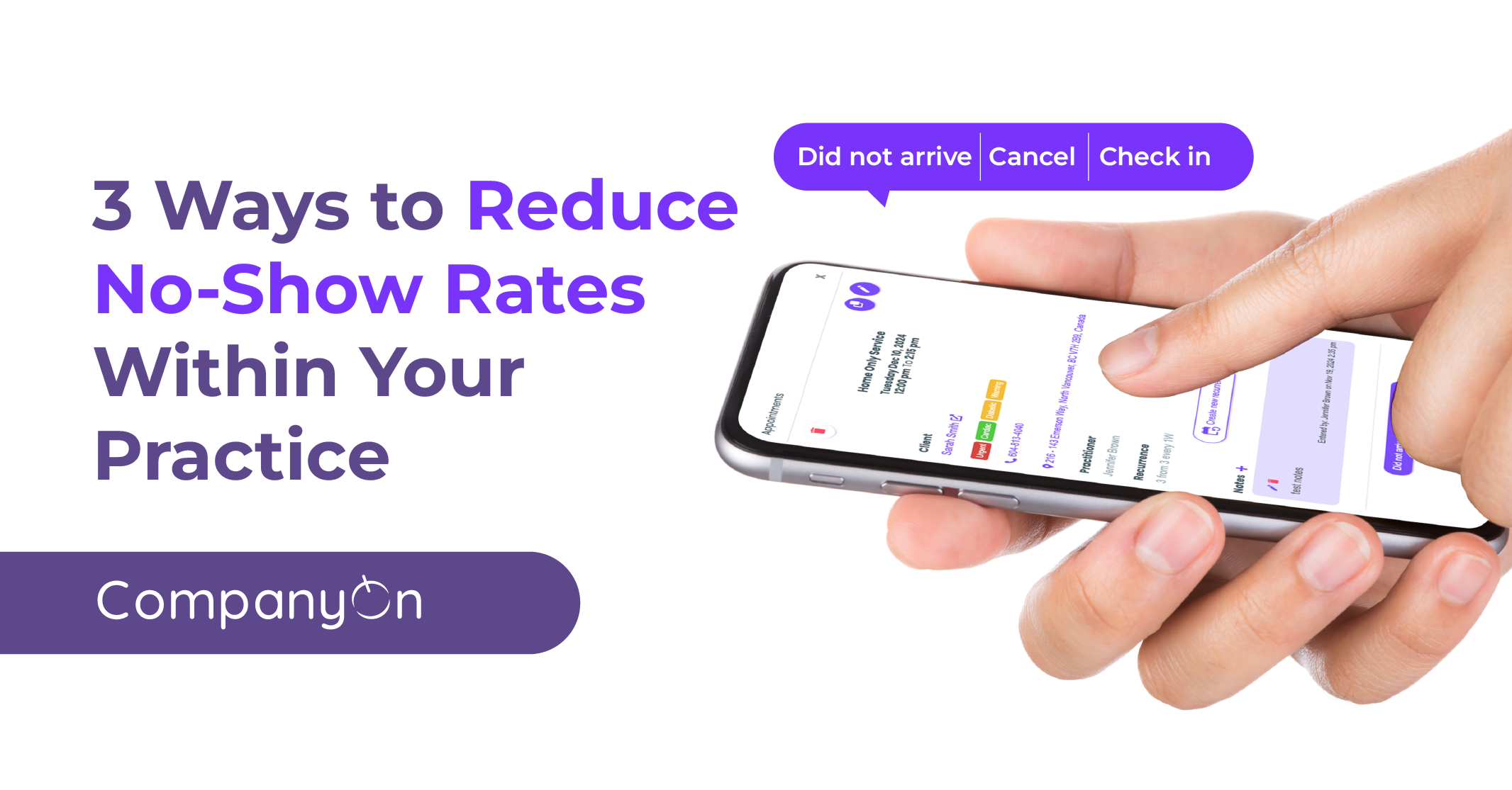 3 Ways to Reduce No-Show Rates Within Your Practice