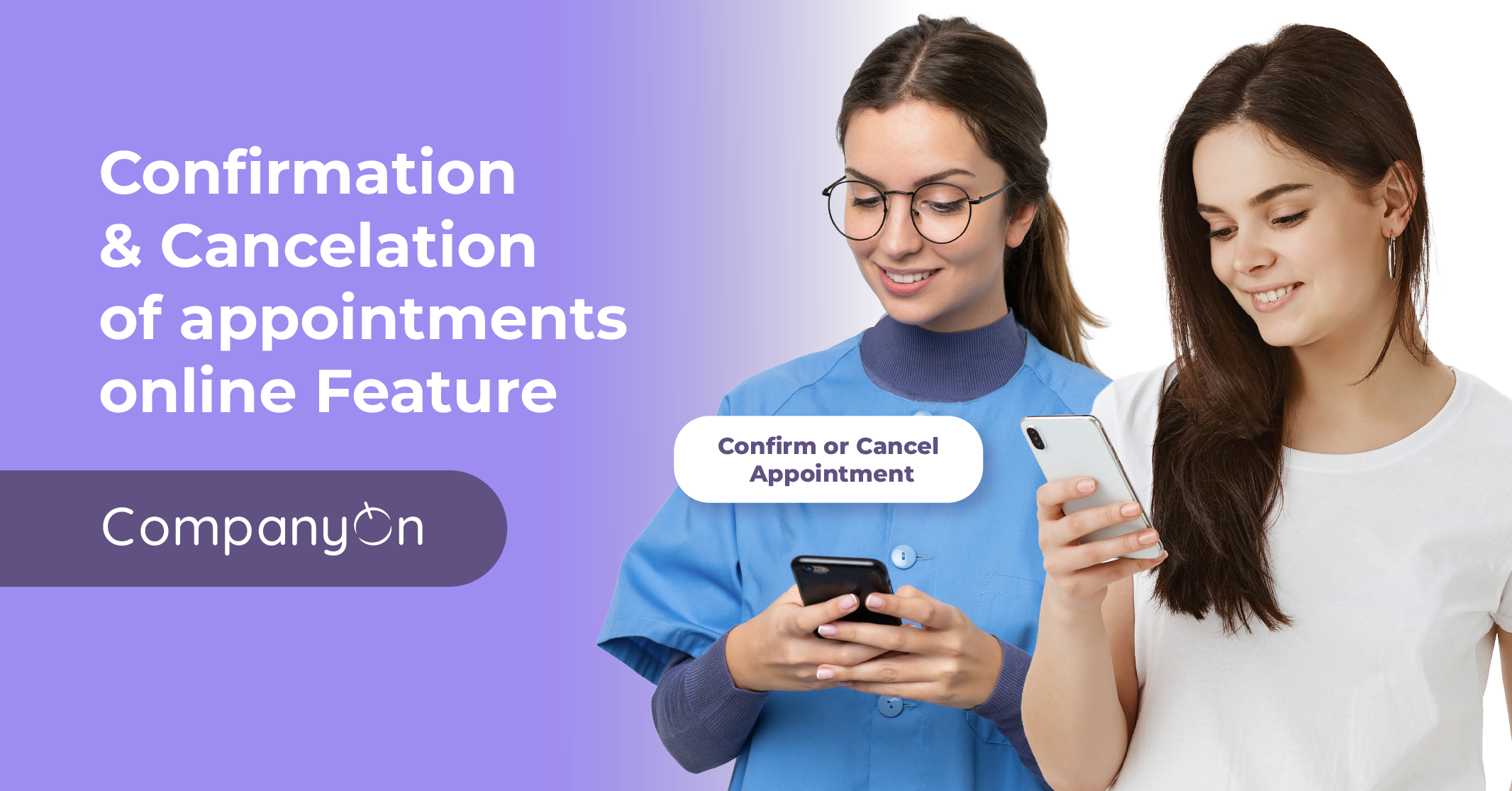 Confirmation & Cancelation of Appointments online Feature